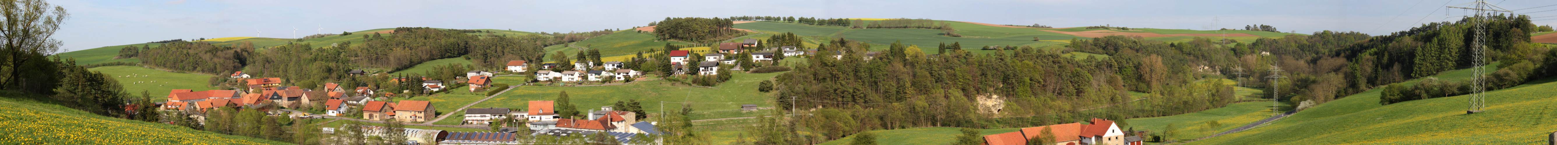 Das Panorama vom Plattenberg